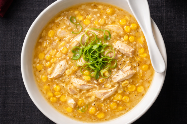 Chicken and sweetcorn soup from Chung Ku Restaurant (1)